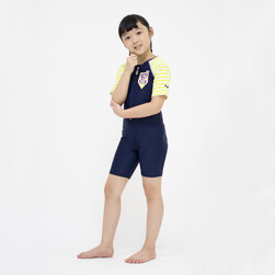 arena Kids UV Half Suit-AUV20305-NBGN